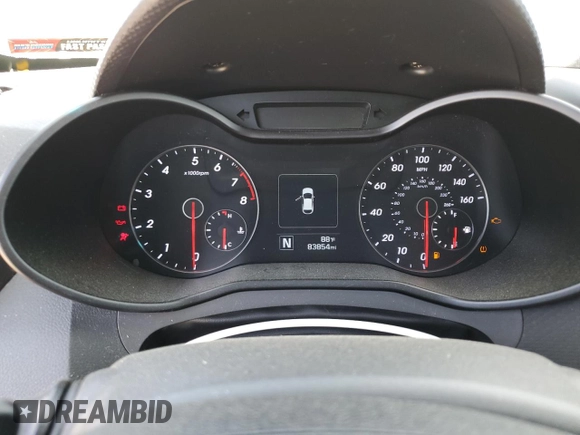 2016 Hyundai Veloster Turbo with VIN KMHTC6AE6GU302425, listed as a Copart auction lot 57547873 with 83,854 mi miles. Bid and sale history available at carsss.com. Image 9.