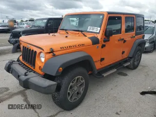 2013 Jeep Wrangler Unlimited Rubicon with VIN 1C4BJWFGXDL545866, listed as a Copart auction lot 59788115 with 102,617 mi miles and Salvage title. Bid and sale history available at DreamBid. Image 1.