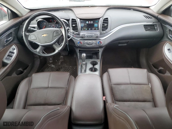 2015 Chevrolet Impala LT with VIN 2G1125S38F9170634, listed as a Copart auction lot 45209685 with NaN miles and Salvage Title. Bid and sale history available at carsss.com. Image 8.
