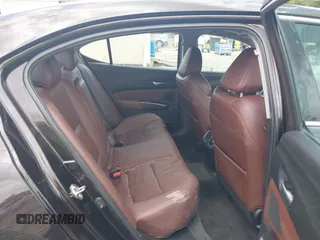 2016 Acura TLX Tech with VIN 19UUB1F58GA001343, listed as a IAAI auction lot 42136135 with 999,999 mi miles. Bid and sale history available at carsss.com. Image 8.