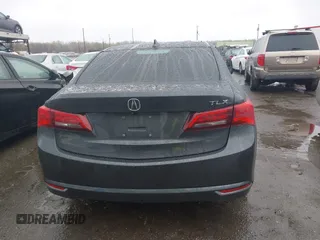 2015 Acura TLX with VIN 19UUB1F39FA010517, listed as a IAAI auction lot 41966748 with 171,138 mi miles. Bid and sale history available at carsss.com. Image 16.