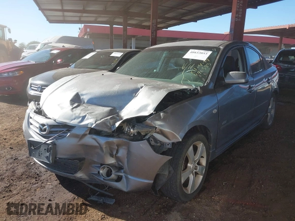 2006 Mazda 3 S Grand Touring with VIN JM1BK323361490383, listed as a IAAI auction lot 40833053 with 206,341 mi miles and . Bid and sale history available at DreamBid. Image 16.