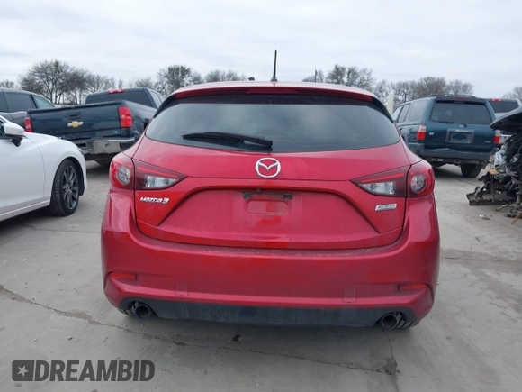 2018 Mazda 3 Touring with VIN 3MZBN1L37JM167604, listed as a IAAI auction lot 41623232 with 118,974 mi miles. Bid and sale history available at carsss.com. Image 17.