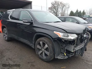 2018 Chevrolet Traverse LT Leather with VIN 1GNERHKW5JJ188108, listed as a IAAI auction lot 40993338 with 108,816 mi miles. Bid and sale history available at carsss.com. Image 1.