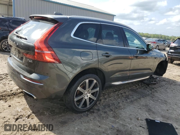 2018 Volvo XC60 Inscription with VIN YV4A22RL1J1001822, listed as a Copart auction lot 50562125 with 45,501 mi miles and Salvage Title. Bid and sale history available at carsss.com. Image 3.