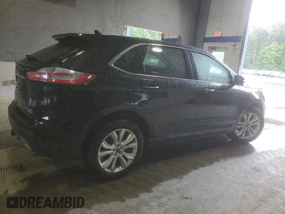 2020 Ford Edge Titanium z VIN 2FMPK4K97LBA67110, wystawiony jako Copart lot #57630365 z przebiegiem 49 646 mil mil oraz Szkoda całkowita • Salvage title. Historia ofert i sprzedaży dostępna na DreamBid. Obrazek 3.