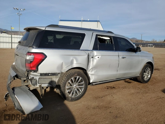 2018 Ford Expedition Max Limited with VIN 1FMJK1KT4JEA24992, listed as a Copart auction lot 48748365 with 162,024 mi miles and Salvage title. Bid and sale history available at DreamBid. Image 3.