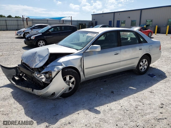 2001 Toyota Avalon XL w/Bucket Seats with VIN 4T1BF28B01U158417, listed as a Copart auction lot 51114455 with 188,314 mi miles and Salvage Title. Bid and sale history available at carsss.com. Image 1.