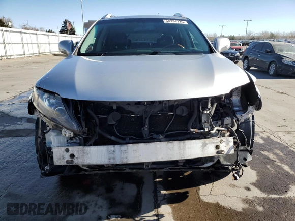 2010 Lexus RX 450h with VIN JTJBC1BA9A2023078, listed as a Copart auction lot 48934725 with 140,318 mi miles and Salvage Title. Bid and sale history available at DreamBid. Image 5.
