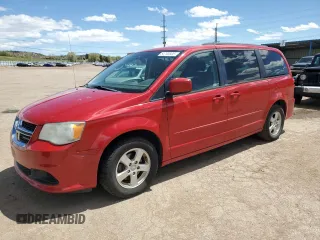 2012 Dodge Grand Caravan SXT with VIN 2C4RDGCG4CR196659, listed as a Copart auction lot 54795505 with 138,576 mi miles and Clean Title. Bid and sale history available at DreamBid. Image 1.
