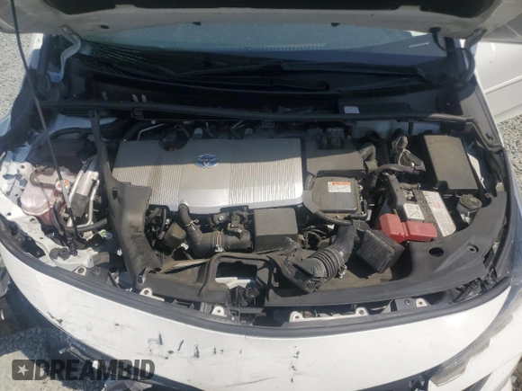 2021 Toyota Prius LE with VIN JTDKAMFP0M3179484, listed as a Copart auction lot 53681855 with 108,450 mi miles and Salvage Title. Bid and sale history available at DreamBid. Image 11.