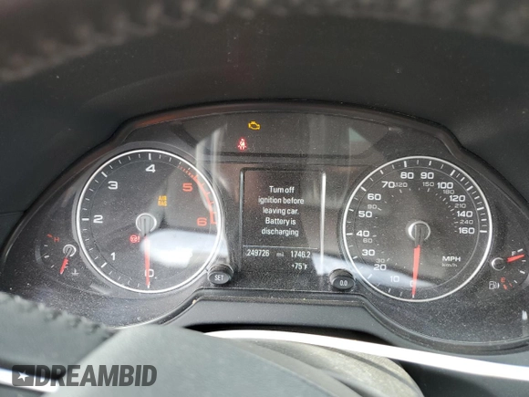 2014 Audi Q5 Premium Plus z VIN WA1CMAFPXEA071360, wystawiony jako Copart lot #53976425 z przebiegiem 249 726 mil mil oraz Szkoda całkowita • Salvage title. Historia ofert i sprzedaży dostępna na DreamBid. Obrazek 9.