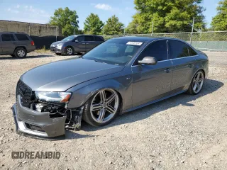 2013 Audi S4 Premium Plus with VIN WAUBGAFL8DA211942, listed as a Copart auction lot 71849104 with 63,483 mi miles and Salvage Title. Bid and sale history available at carsss.com. Image 1.