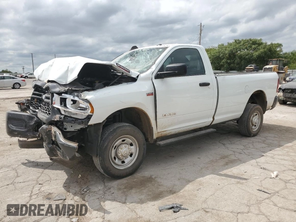 2022 Ram 2500 Tradesman with VIN 3C6MR5AJ2NG402981, listed as a Copart auction lot 69225254 with 31,321 mi miles and Salvage Title. Bid and sale history available at carsss.com. Image 1.