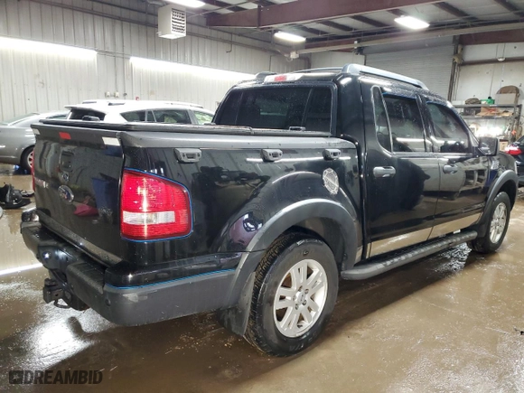 2010 Ford Explorer Sport Trac XLT with VIN 1FMEU5BE0AUA23509, listed as a Copart auction lot 47944365 with 70,319 mi miles and Salvage Title. Bid and sale history available at carsss.com. Image 3.
