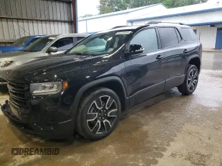 2021 GMC Acadia SLE z VIN 1GKKNKLA7MZ215987, wystawiony jako Copart lot #55737615 z przebiegiem 39 096 mil mil oraz Szkoda całkowita • Salvage title. Historia ofert i sprzedaży dostępna na DreamBid. Obrazek 1.