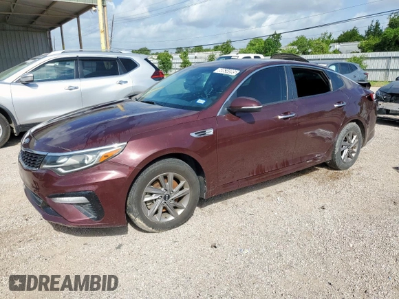 2020 Kia Optima LX with VIN 5XXGT4L35LG430533, listed as a Copart auction lot 60634995 with 58,376 mi miles and Clean title. Bid and sale history available at DreamBid. Image 1.