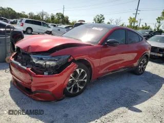 2021 Ford Mustang Mach-E Premium z VIN 3FMTK3R73MMA09251, wystawiony jako Copart lot #56739425 z przebiegiem 47 940 mil mil oraz Szkoda całkowita • Salvage title. Historia ofert i sprzedaży dostępna na DreamBid. Obrazek 1.