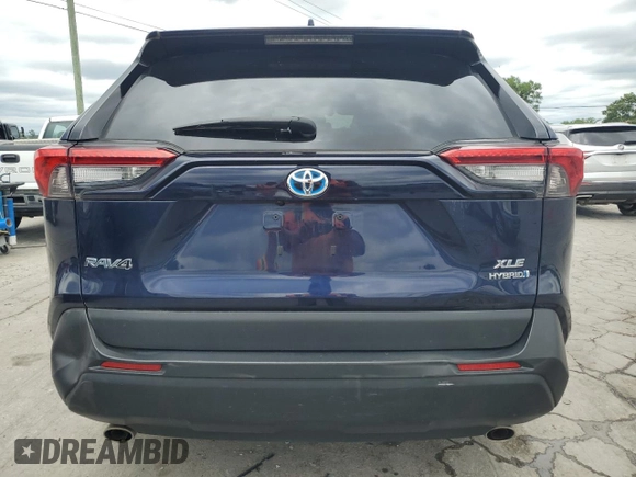 2020 Toyota RAV4 Hybrid XLE с VIN 2T3RWRFV6LW064959, выставлен на аукционе Copart как лот 61858045 с пробегом 75 018 миль миль и Списание • Salvage title. История ставок и продаж доступна на DreamBid. Изображение 6.