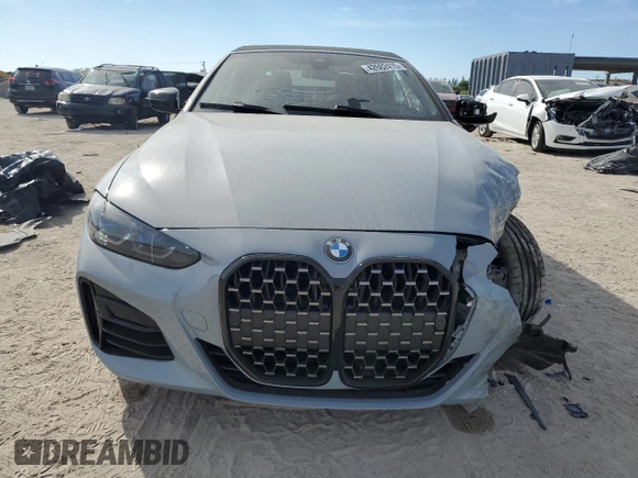 2022 BMW 4 Series M440i with VIN WBA53AT00NCK09742, listed as a Copart auction lot 42662415 with Not provided miles and Salvage title. Bid and sale history available at DreamBid. Image 5.