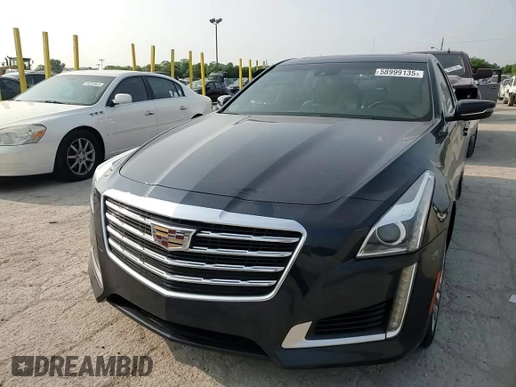 2017 Cadillac CTS Luxury AWD with VIN 1G6AX5SX7H0141380, listed as a Copart auction lot 58999135 with 91,003 mi miles and Salvage title. Bid and sale history available at DreamBid. Image 13.
