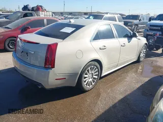 2010 Cadillac CTS Luxury with VIN 1G6DE5EG6A0123909, listed as a IAAI auction lot 41816371 with 280,452 mi miles. Bid and sale history available at carsss.com. Image 4.