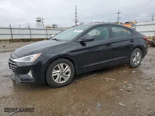 2020 Hyundai Elantra Value Edition with VIN KMHD84LF6LU028654, listed as a Copart auction lot 79573134 with 61,510 mi miles and Salvage Title. Bid and sale history available at carsss.com. Image 1.