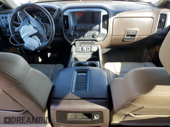 2016 Chevrolet Silverado 1500 LTZ with VIN 3GCUKSEC9GG353580, listed as a Copart auction lot 47081625 with 184,376 mi miles and Salvage Title. Bid and sale history available at DreamBid. Image 8.