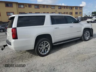 2017 Chevrolet Suburban Premier с VIN 1GNSCJKC6HR384877, выставлен на аукционе Copart как лот 58980085 с пробегом 85 231 миль миль и Списание • Salvage title. История ставок и продаж доступна на DreamBid. Изображение 3.