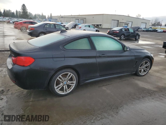 2014 BMW 4 Series 428i xDrive z VIN WBA3N9C51EF721133, wystawiony jako Copart lot #86808274 z przebiegiem Nie podano mil oraz Szkoda całkowita • Salvage title. Historia ofert i sprzedaży dostępna na DreamBid. Obrazek 3.
