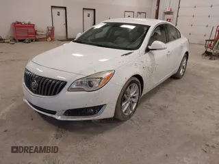2016 Buick Regal Premium II with VIN 2G4GS5GX1G9201815, listed as a IAAI auction lot 41201572 with 163,836 mi miles. Bid and sale history available at carsss.com. Image 17.