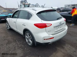 2017 Infiniti QX50 with VIN JN1BJ0RR9HM408706, listed as a IAAI auction lot 41821630 with 69,693 mi miles. Bid and sale history available at carsss.com. Image 3.