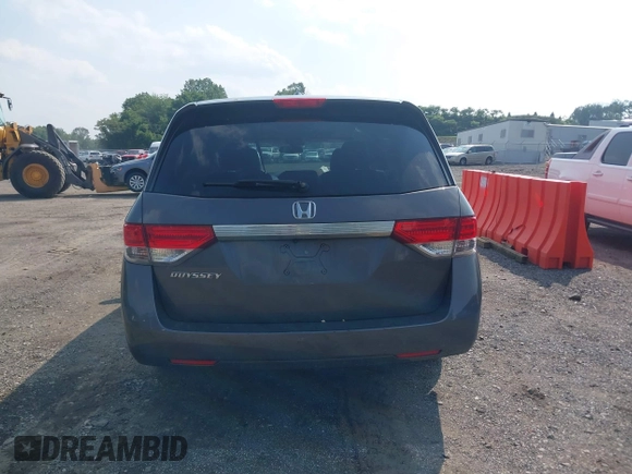 2014 Honda Odyssey EX-L with VIN 5FNRL5H6XEB121390, listed as a IAAI auction lot 42480217 with 291,766 mi miles and . Bid and sale history available at DreamBid. Image 16.