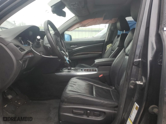 2015 Acura MDX Tech Pkg with VIN 5FRYD4H44FB023375, listed as a Copart auction lot 47303165 with 180,149 mi miles and Salvage Title. Bid and sale history available at carsss.com. Image 7.