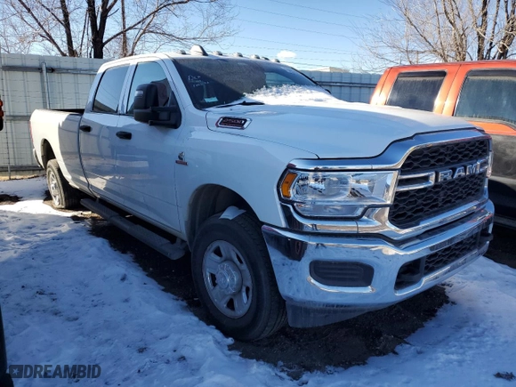 2024 Ram 2500 Tradesman with VIN 3C6UR5HL9RG125579, listed as a Copart auction lot 78882644 with 27,318 mi miles and Salvage Title. Bid and sale history available at carsss.com. Image 4.
