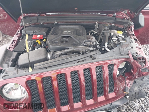 2021 Jeep Wrangler Unlimited Willys with VIN 1C4HJXDN8MW714976, listed as a IAAI auction lot 42080856 with 74,613 mi miles and . Bid and sale history available at DreamBid. Image 10.