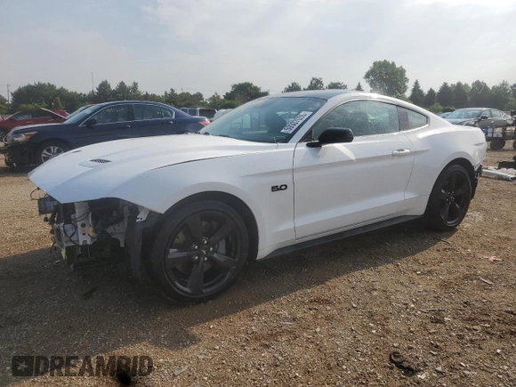 2023 Ford Mustang GT with VIN 1FA6P8CF7P5307172, listed as a Copart auction lot 59307055 with 26,166 mi miles and Salvage title. Bid and sale history available at DreamBid. Image 1.