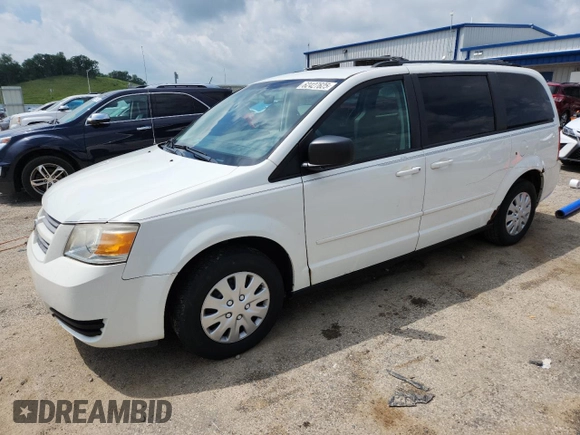 2009 Dodge Grand Caravan SE with VIN 2D8HN44E99R623672, listed as a Copart auction lot 62427625 with 194,846 mi miles and Non repairable. Bid and sale history available at DreamBid. Image 1.