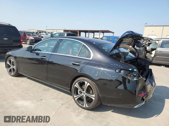 2022 Mercedes-Benz C 300 z VIN W1KAF4GB9NR020614, wystawiony jako Copart lot #66402774 z przebiegiem 14 880 mil mil oraz Szkoda całkowita • Salvage title. Historia ofert i sprzedaży dostępna na DreamBid. Obrazek 2.