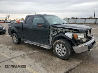 2013 Ford F-150 XL with VIN 1FTFX1EF2DFA74404, listed as a Copart auction lot 82196384 with 108,241 mi miles and Salvage Title. Bid and sale history available at carsss.com. Image 4.