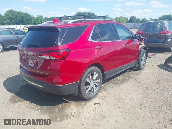2023 Chevrolet Equinox Premier z VIN 3GNAXXEG5PL171944, wystawiony jako IAAI lot #42256222 z przebiegiem 38 010 mil mil oraz . Historia ofert i sprzedaży dostępna na DreamBid. Obrazek 4.