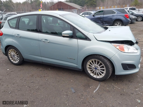2013 Ford C-Max Hybrid SE with VIN 1FADP5AU6DL502940, listed as a IAAI auction lot 41918326 with 92,263 mi miles. Bid and sale history available at carsss.com. Image 13.