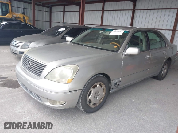2001 Lexus LS 430 with VIN JTHBN30F010016733, listed as a IAAI auction lot 42240794 with 189,773 mi miles and . Bid and sale history available at DreamBid. Image 2.