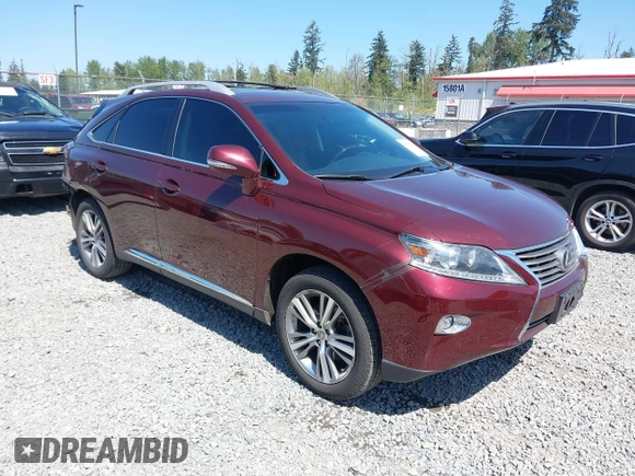 2015 Lexus RX 350 with VIN 2T2BK1BA0FC290068, listed as a IAAI auction lot 42173248 with 158,387 mi miles and . Bid and sale history available at DreamBid. Image 1.