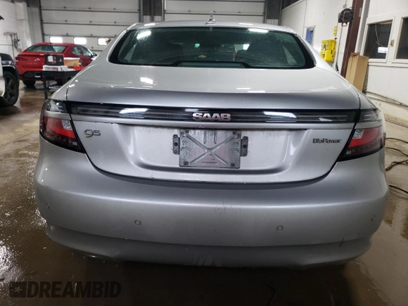 2011 Saab 9-5 Turbo4 z VIN YS3GN4AR5B4007387, wystawiony jako Copart lot #57578455 z przebiegiem 278 323 mil mil oraz Tytuł czysty. Historia ofert i sprzedaży dostępna na DreamBid. Obrazek 6.
