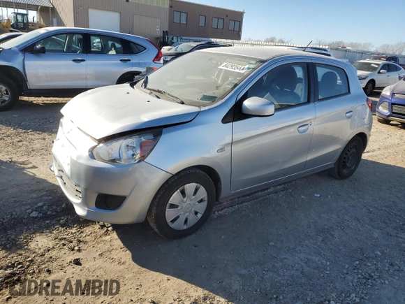 2015 Mitsubishi Mirage DE с VIN ML32A3HJ2FH048049, выставлен на аукционе Copart как лот 84293544 с пробегом 110 241 миль миль и Списание • Salvage title. История ставок и продаж доступна на DreamBid. Изображение 1.