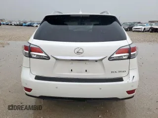 2015 Lexus RX 350 with VIN JTJBK1BA8F2475033, listed as a Copart auction lot 54568215 with 120,253 mi miles and Salvage Title. Bid and sale history available at DreamBid. Image 6.