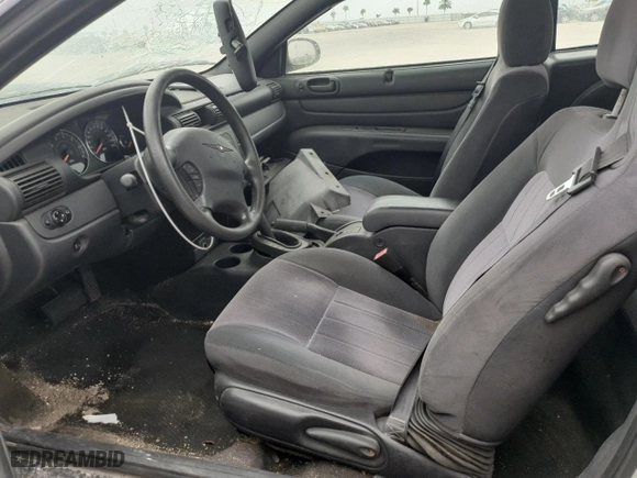 2004 Chrysler Sebring LX with VIN 1C3EL45X24N108546, listed as a Copart auction lot 76818264 with 0 mi miles and Non Repairable. Bid and sale history available at carsss.com. Image 7.
