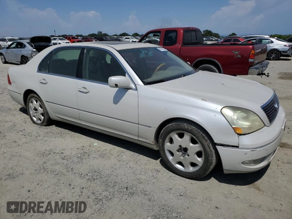 2003 Lexus LS 430 z VIN JTHBN30F930094558, wystawiony jako Copart lot #59749825 z przebiegiem 254 174 mil mil oraz Czysty tytuł • Clean title. Historia ofert i sprzedaży dostępna na DreamBid. Obrazek 4.