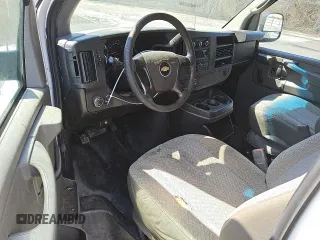 2014 Chevrolet Express Commercial with VIN 1GB0G2CG6E1210804, listed as a Copart auction lot 46897215 with 216,635 mi miles and Clean Title. Bid and sale history available at carsss.com. Image 8.
